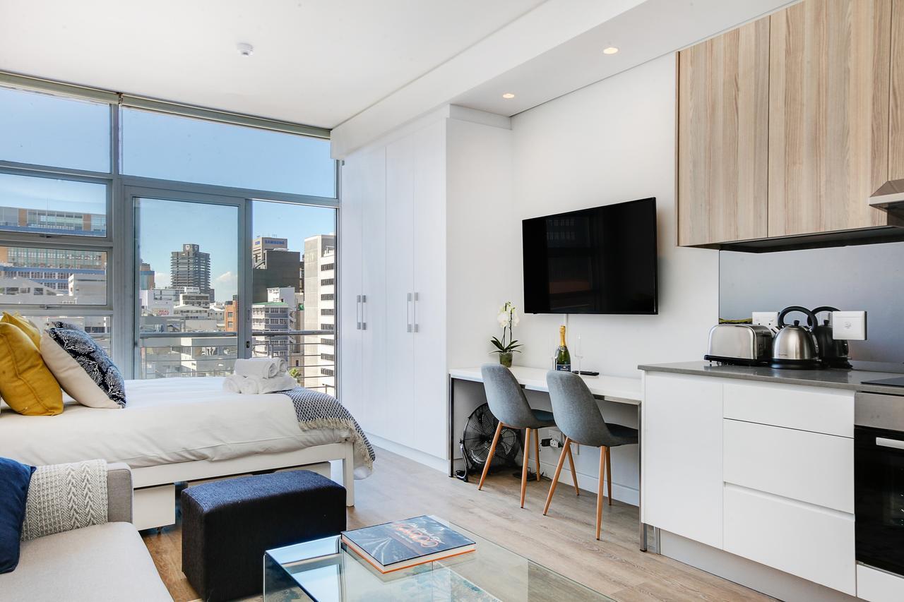 Backup-Powered Trendy Ny City Apartment At Table Mountain Кейптаун Экстерьер фото